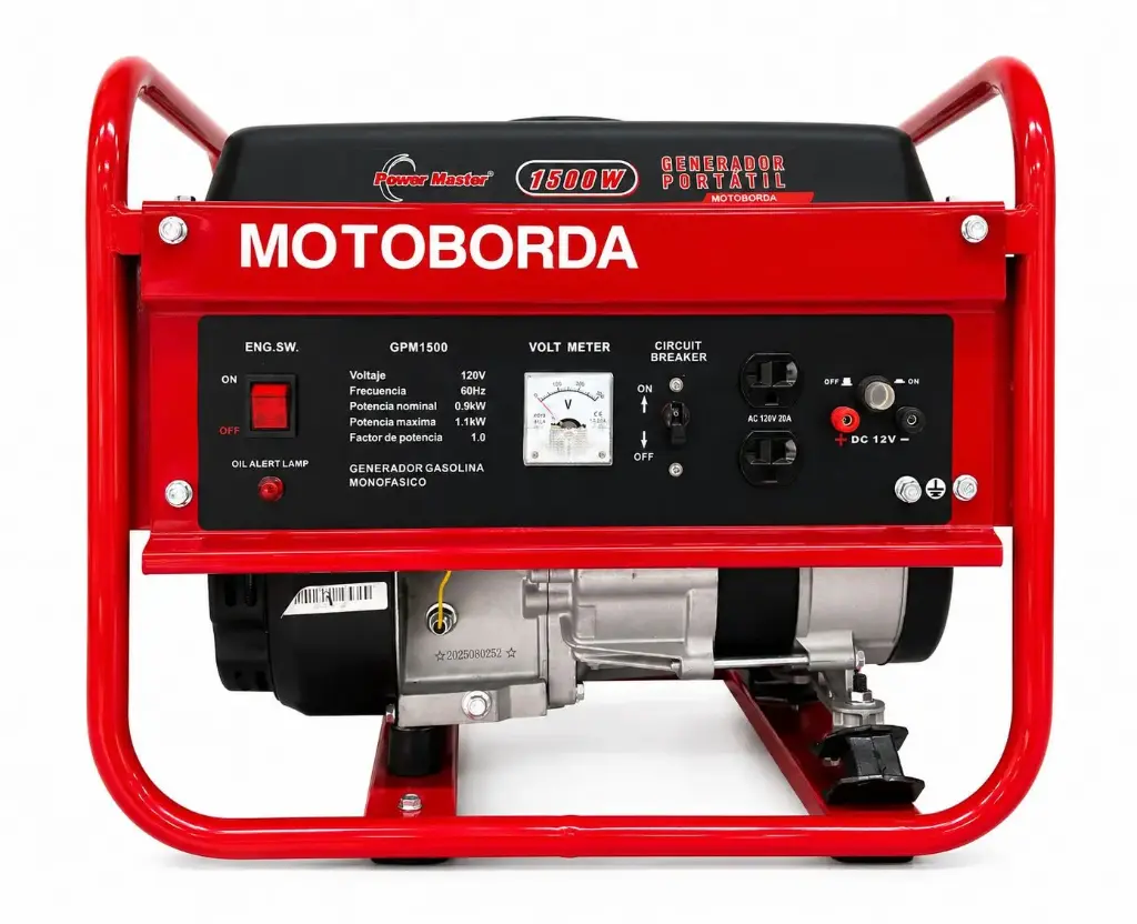 [GPM1500] GENERADOR POWER MASTER 1500 - PLANTA ENERGIA GASOLINA