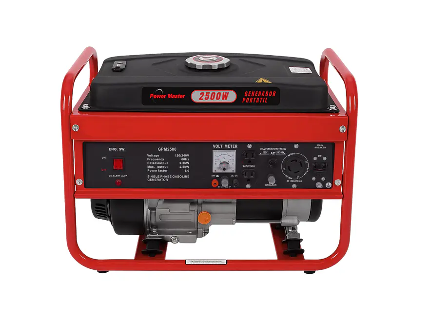 [SPG2500] GENERADOR POWER MASTER 2500 KW = PLANTA ENERGIA GASOLINA