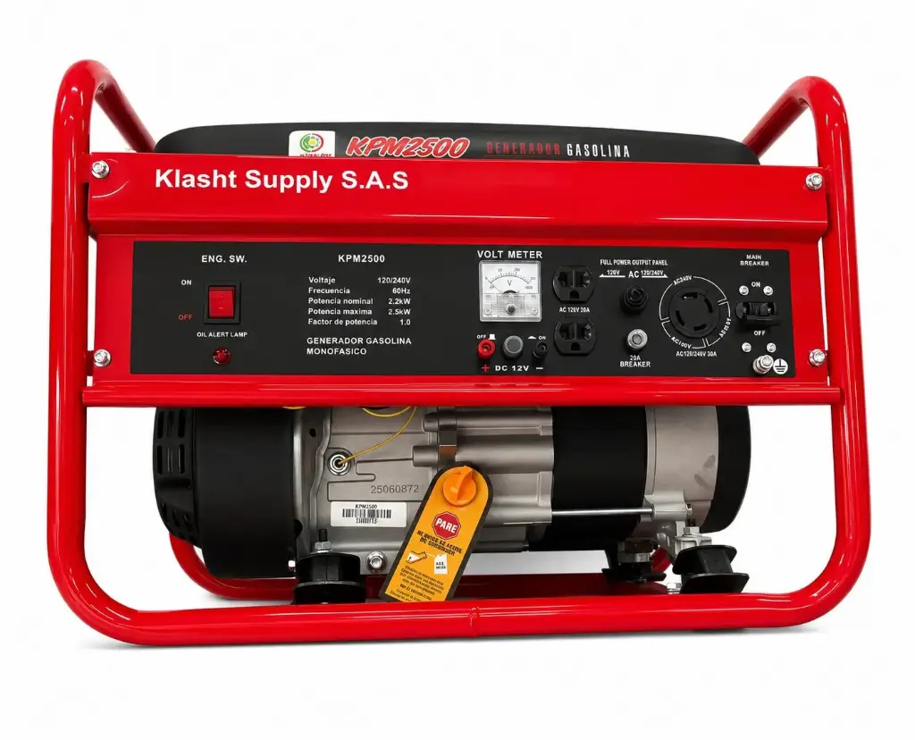 [KPM2500] GENERADOR KLASHT PM 2500 GASOLINA 2.5KW