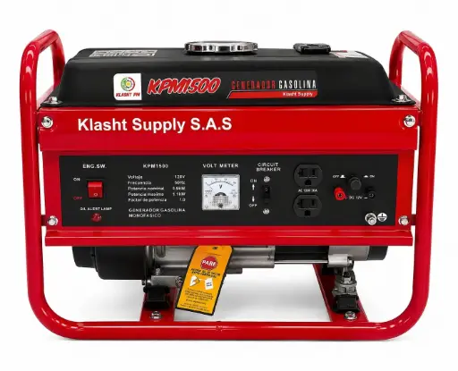 [KPM1500] GENERADOR KLASHT PM 1500 GASOLINA 1.1KW